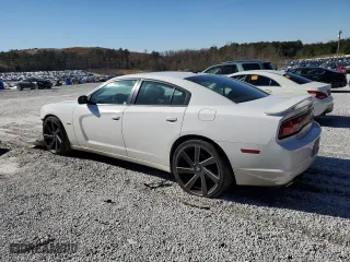 2014 Dodge Charger RT Plus with VIN 2C3CDXCT8EH334154, listed as a Copart auction lot 44622455 with 120,135 mi miles and Salvage Title. Bid and sale history available at carsss.com. Image 2.