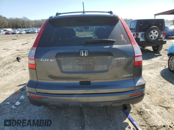 2011 Honda CR-V SE with VIN 5J6RE4H43BL059692, listed as a Copart auction lot 46409705 with 166,937 mi miles and Salvage Title. Bid and sale history available at carsss.com. Image 6.