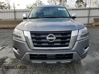 2023 Nissan Armada Platinum with VIN JN8AY2DA0P9405121, listed as a Copart auction lot 78099894 with 2,799 mi miles and Non Repairable. Bid and sale history available at carsss.com. Image 5.