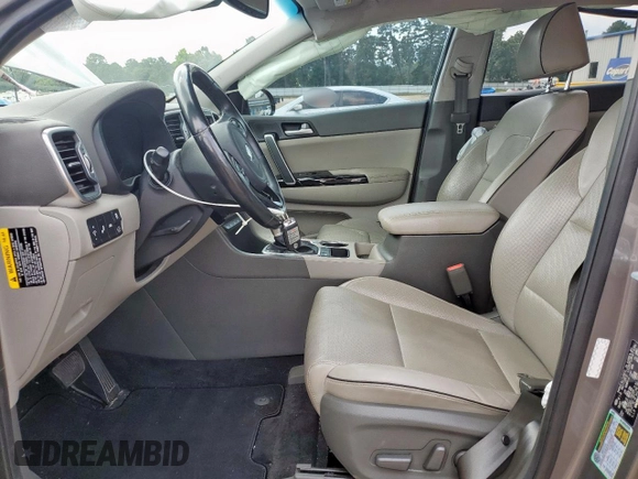 2018 Kia Sportage EX with VIN KNDPN3AC7J7431647, listed as a Copart auction lot 59490795 with 72,840 mi miles and Salvage title. Bid and sale history available at DreamBid. Image 7.