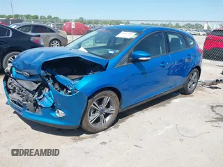 2014 Ford Focus SE with VIN 1FADP3K20EL383687, listed as a IAAI auction lot 42004089 with 127,374 mi miles. Bid and sale history available at carsss.com. Image 18.