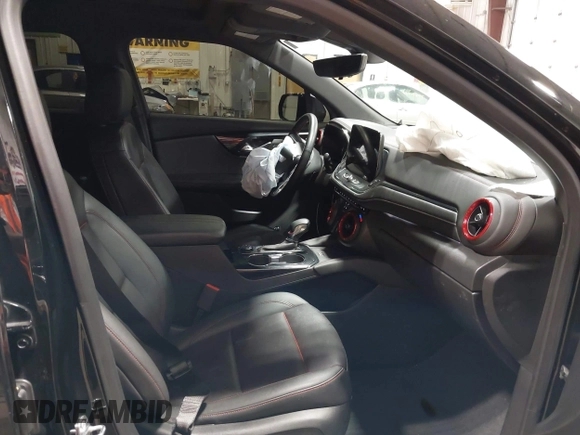 2023 Chevrolet Blazer RS with VIN 3GNKBKRS5PS194182, listed as a IAAI auction lot 42531199 with 24,254 mi miles and . Bid and sale history available at DreamBid. Image 5.