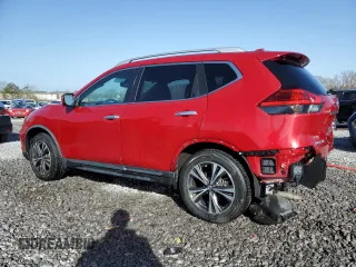 2017 Nissan Rogue SL with VIN JN8AT2MTXHW408272, listed as a Copart auction lot 49271525 with 62,143 mi miles and Salvage Title. Bid and sale history available at DreamBid. Image 2.