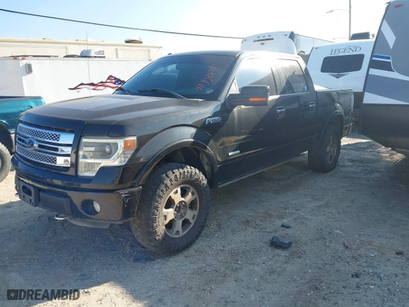 2013 Ford F-150 XL with VIN 1FTFW1ET3DFC77312, listed as a IAAI auction lot 40978673 with 124,386 mi miles. Bid and sale history available at carsss.com. Image 17.