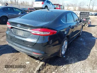 2018 Ford Fusion SE with VIN 3FA6P0HD8JR201925, listed as a IAAI auction lot 41828166 with 144,385 mi miles. Bid and sale history available at carsss.com. Image 4.