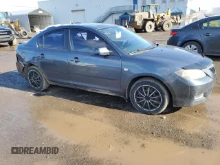 2008 Mazda 3 i Touring Value with VIN JM1BK32F881109043, listed as a Copart auction lot 50959255 with 216,608 mi miles and Salvage Title. Bid and sale history available at DreamBid. Image 4.