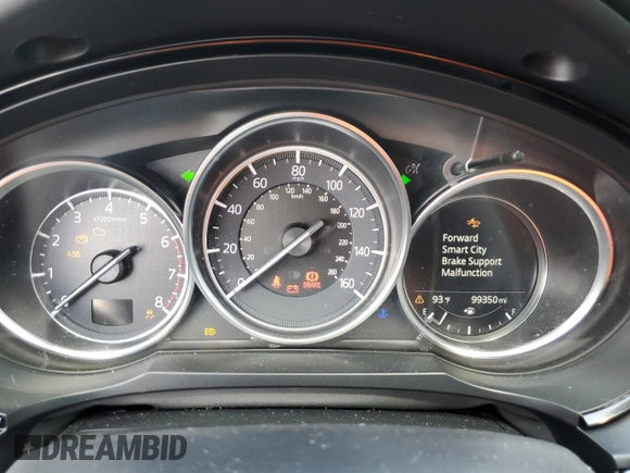 2018 Mazda CX-9 Touring with VIN JM3TCACY7J0232017, listed as a Copart auction lot 54935485 with 99,350 mi miles and Salvage title. Bid and sale history available at DreamBid. Image 9.