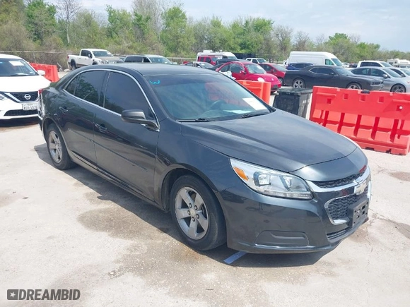 2015 Chevrolet Malibu LS with VIN 1G11B5SLXFF196109, listed as a IAAI auction lot 41891021 with 134,555 mi miles. Bid and sale history available at carsss.com. Image 1.