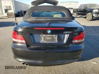 2008 BMW 1 Series 128i with VIN WBAUN13508VH80094, listed as a Copart auction lot 78333574 with 134,255 mi miles and Salvage Title. Bid and sale history available at DreamBid. Image 6.