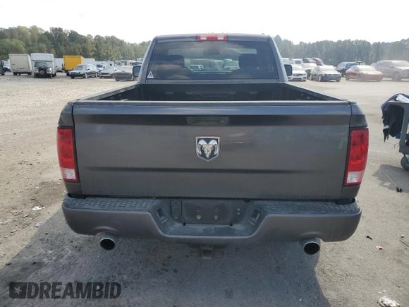 2017 Ram 1500 Express with VIN 3C6JR6AT0HG664982, listed as a Copart auction lot 77386684 with 109,175 mi miles and Salvage title. Bid and sale history available at DreamBid. Image 6.
