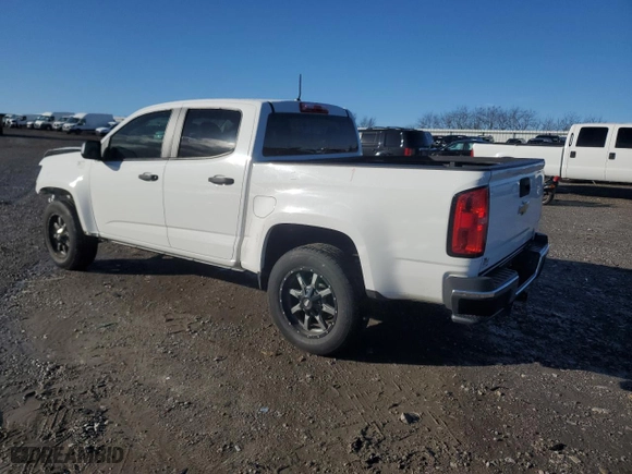 2020 Chevrolet Colorado 2WD Work Truck with VIN 1GCGSBEA9L1100733, listed as a Copart auction lot 43152125 with 61,713 mi miles and Salvage Title. Bid and sale history available at carsss.com. Image 2.