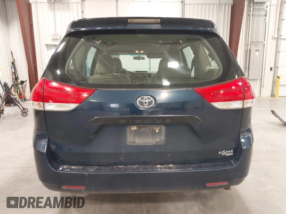 2011 Toyota Sienna with VIN 5TDZK3DC8BS125884, listed as a IAAI auction lot 41998890 with 249,193 mi miles. Bid and sale history available at carsss.com. Image 17.