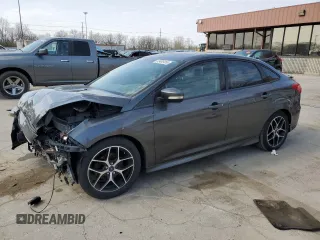 2015 Ford Focus SE with VIN 1FADP3F29FL340350, listed as a Copart auction lot 53466455 with 146,374 mi miles and Salvage title. Bid and sale history available at DreamBid. Image 1.