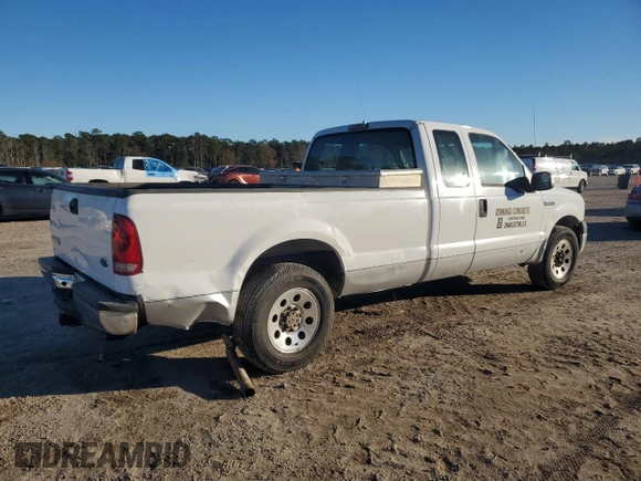 2006 Ford F-250 XL with VIN 1FTSX20566ED26991, listed as a Copart auction lot 41617325 with Not provided miles and Salvage title. Bid and sale history available at DreamBid. Image 3.