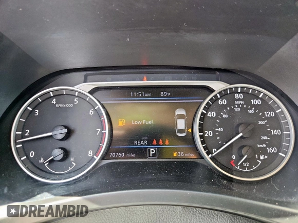 2021 Nissan Sentra SV with VIN 3N1AB8CVXMY223147, listed as a Copart auction lot 60263515 with 70,760 mi miles and Clean title. Bid and sale history available at DreamBid. Image 9.