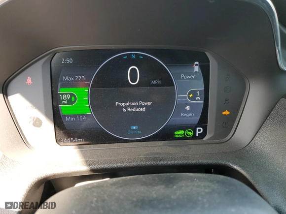2023 Chevrolet Bolt EV 2LT with VIN 1G1FX6S03P4168555, listed as a Copart auction lot 46706185 with NaN miles and Salvage Title. Bid and sale history available at carsss.com. Image 9.