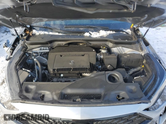 2024 Acura MDX w/A-Spec Package with VIN 5J8YE1H02RL000044, listed as a Copart auction lot 84683394 with 11,038 mi miles and Salvage Title. Bid and sale history available at carsss.com. Image 12.