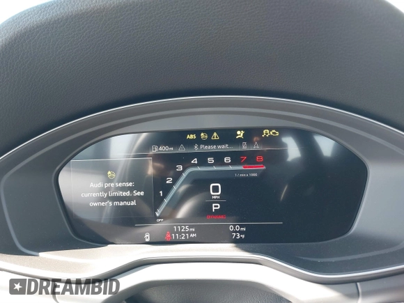 2024 Audi Q5 S line Premium Plus with VIN WA1EAAFY1R2143511, listed as a IAAI auction lot 40736946 with 1,125 mi miles and . Bid and sale history available at DreamBid. Image 7.