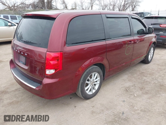 2020 Dodge Grand Caravan SE with VIN 2C4RDGBG8LR156067, listed as a IAAI auction lot 41965776 with 87,043 mi miles and . Bid and sale history available at DreamBid. Image 4.