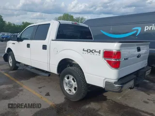 2014 Ford F-150 XL with VIN 1FTFW1EFXEKE92754, listed as a IAAI auction lot 42109551 with 219,130 mi miles. Bid and sale history available at carsss.com. Image 3.