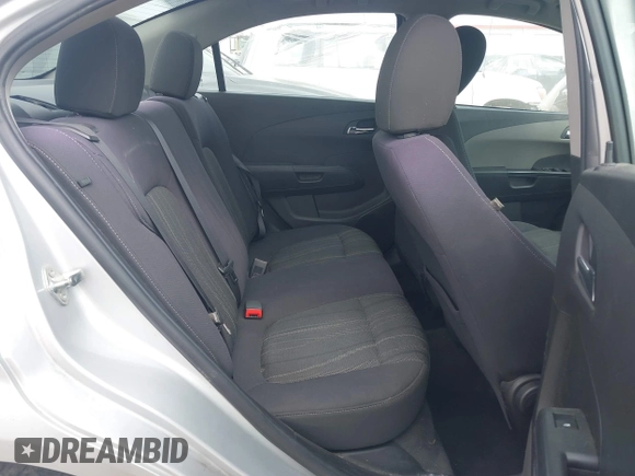2015 Chevrolet Sonic LT with VIN 1G1JC5SH5F4157626, listed as a IAAI auction lot 41716333 with 131,866 mi miles and . Bid and sale history available at DreamBid. Image 8.