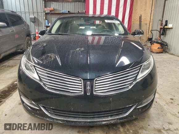 2014 Lincoln MKZ with VIN 3LN6L2JK2ER800279, listed as a Copart auction lot 47982425 with 0 mi miles and Salvage Title. Bid and sale history available at carsss.com. Image 5.