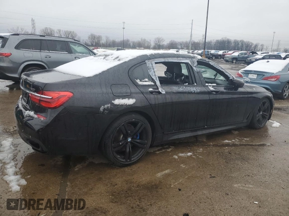 2017 BMW 7 Series ALPINA B7 xDrive with VIN WBA7F2C59HG421280, listed as a Copart auction lot 52609505 with 49,301 mi miles and Clean Title. Bid and sale history available at carsss.com. Image 3.