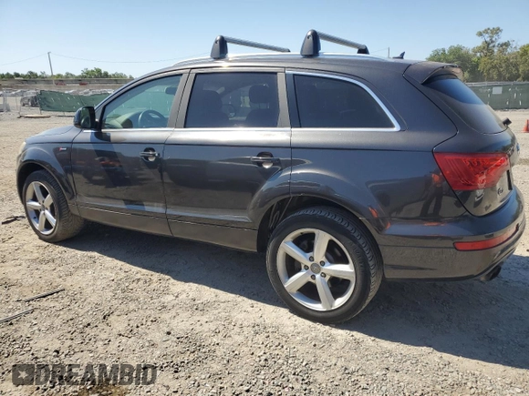 2013 Audi Q7 3.0T S line Prestige with VIN WA1DGAFE8DD016042, listed as a Copart auction lot 53731595 with 104,949 mi miles and Clean Title. Bid and sale history available at carsss.com. Image 2.