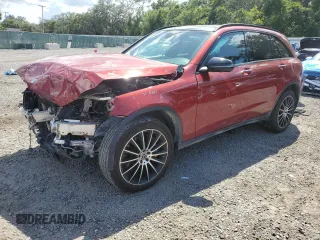 2018 Mercedes-Benz GLC 300 with VIN WDC0G4JB1JV089241, listed as a Copart auction lot 61359825 with Not provided miles and Salvage title. Bid and sale history available at DreamBid. Image 1.