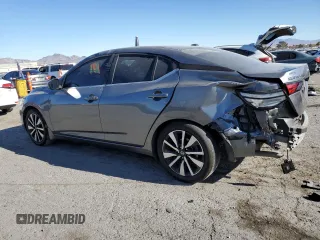 2023 Nissan Sentra SV with VIN 3N1AB8CV2PY224796, listed as a Copart auction lot 87129604 with 53,502 mi miles and Salvage Title. Bid and sale history available at carsss.com. Image 2.