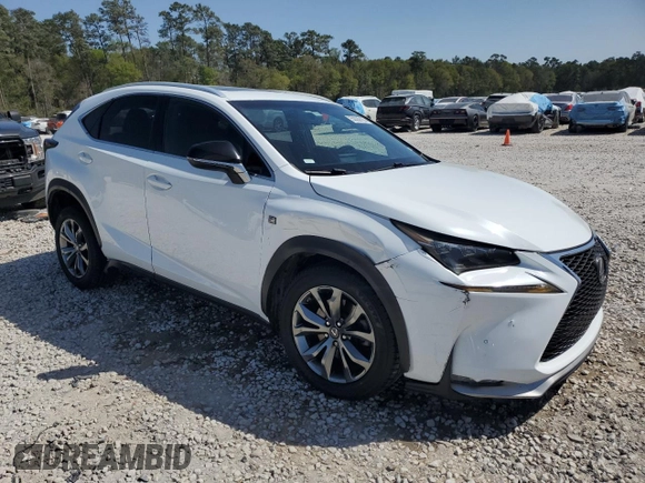 2016 Lexus NX 200t with VIN JTJYARBZXG2030618, listed as a Copart auction lot 50089155 with 161,773 mi miles and Salvage Title. Bid and sale history available at carsss.com. Image 4.