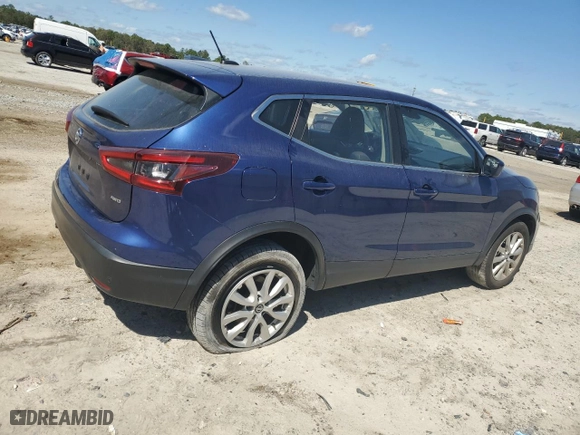 2021 Nissan Rogue Sport S with VIN JN1BJ1AW0MW438621, listed as a Copart auction lot 48609135 with NaN miles and Non Repairable. Bid and sale history available at carsss.com. Image 3.