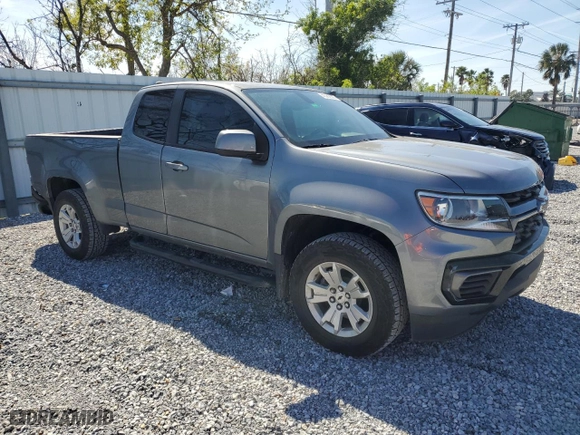 2022 Chevrolet Colorado 2WD LT with VIN 1GCHSCEN1N1106025, listed as a Copart auction lot 45968525 with 81,134 mi miles and Salvage Title. Bid and sale history available at carsss.com. Image 4.