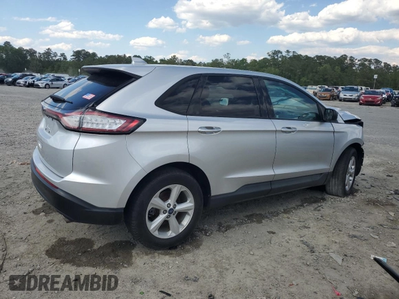 2015 Ford Edge SE with VIN 2FMTK3G88FBC37357, listed as a Copart auction lot 54528655 with 159,469 mi miles and Salvage title. Bid and sale history available at DreamBid. Image 3.