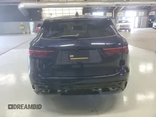 2024 Jaguar F-Pace R-Dynamic S with VIN SADCT2FU1RA739013, listed as a Copart auction lot 59994904 with 4,727 mi miles and Salvage title. Bid and sale history available at DreamBid. Image 6.