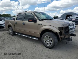 2013 Ford F-150 XL with VIN 1FTFW1CF7DKF03887, listed as a Copart auction lot 54058635 with 169,707 mi miles and Salvage title. Bid and sale history available at DreamBid. Image 4.