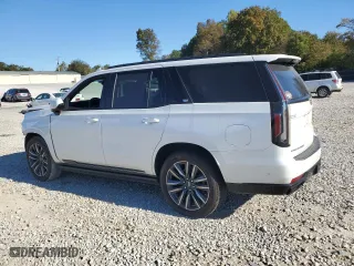2021 Cadillac Escalade Sport with VIN 1GYS4FKL5MR267606, listed as a Copart auction lot 76563074 with 83,936 mi miles and Salvage Title. Bid and sale history available at carsss.com. Image 2.