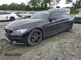 2014 BMW 4 Series 435i with VIN WBA3R1C52EF774154, listed as a Copart auction lot 59386625 with 183,568 mi miles and Salvage title. Bid and sale history available at DreamBid. Image 1.