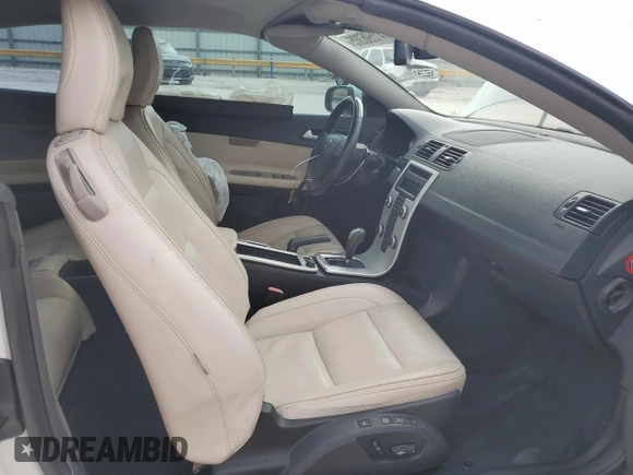 2012 Volvo C70 T5 with VIN YV1672MC4CJ130555, listed as a Copart auction lot 41596305 with 69,369 mi miles and Salvage Title. Bid and sale history available at carsss.com. Image 7.