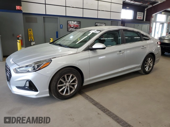 2018 Hyundai Sonata SE z VIN 5NPE24AF6JH604540, wystawiony jako Copart lot #55206425 z przebiegiem 110 565 mil mil oraz Szkoda całkowita • Salvage title. Historia ofert i sprzedaży dostępna na DreamBid. Obrazek 1.