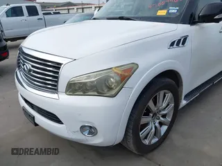 2011 Infiniti QX56 7-passenger with VIN JN8AZ2NF7B9000101, listed as a IAAI auction lot 42004965 with 214,069 mi miles and . Bid and sale history available at DreamBid. Image 6.