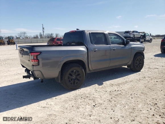 2023 Nissan Frontier SV with VIN 1N6ED1EJ9PN603959, listed as a Copart auction lot 46733785 with 15,265 mi miles and Salvage Title. Bid and sale history available at carsss.com. Image 3.