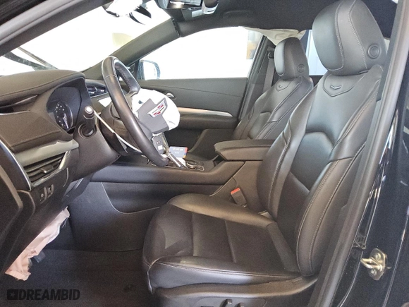 2023 Cadillac XT4 FWD Premium Luxury with VIN 1GYFZCR45PF178317, listed as a Copart auction lot 82109174 with 45,750 mi miles and Non Repairable. Bid and sale history available at carsss.com. Image 7.