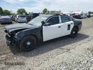 2013 Dodge Charger Police z VIN 2C3CDXAG6DH614904, wystawiony jako Copart lot #55389205 z przebiegiem 154 865 mil mil oraz Szkoda całkowita • Salvage title. Historia ofert i sprzedaży dostępna na DreamBid. Obrazek 1.