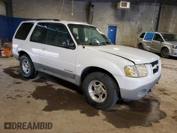 2001 Ford Explorer Sport with VIN 1FMYU70E81UA67897, listed as a Copart auction lot 57620075 with 225,597 mi miles and Salvage title. Bid and sale history available at DreamBid. Image 4.