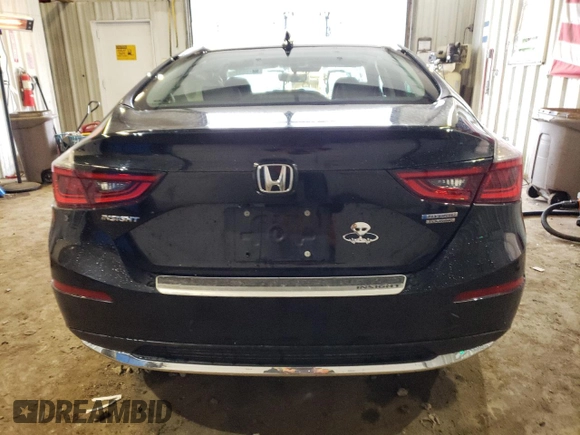 2022 Honda Insight Touring with VIN 19XZE4F9XNE017554, listed as a Copart auction lot 52786335 with 50,067 mi miles and Salvage Title. Bid and sale history available at DreamBid. Image 6.