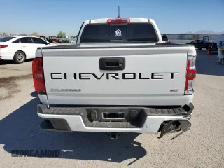 2021 Chevrolet Colorado 2WD Z71 with VIN 1GCGSDEN7M1201219, listed as a Copart auction lot 61310215 with 184,819 mi miles and Salvage title. Bid and sale history available at DreamBid. Image 6.