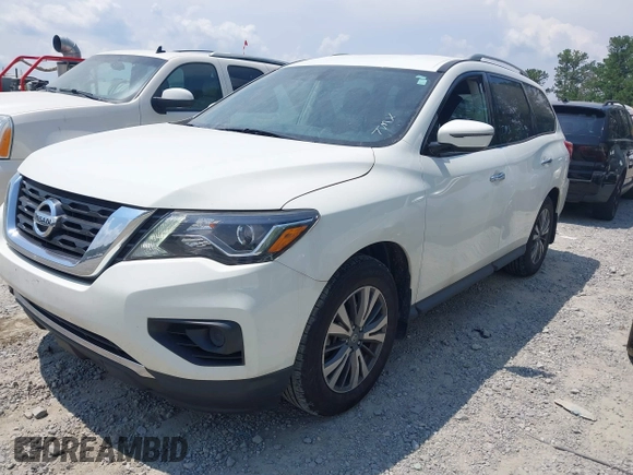 2020 Nissan Pathfinder S with VIN 5N1DR2AN9LC633091, listed as a IAAI auction lot 42595822 with 73,150 mi miles and . Bid and sale history available at DreamBid. Image 19.