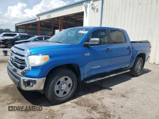 2017 Toyota Tundra SR5 with VIN 5TFEW5F14HX216955, listed as a Copart auction lot 64418105 with 149,951 mi miles and Salvage title. Bid and sale history available at DreamBid. Image 1.