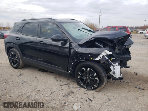 2021 Chevrolet TrailBlazer LT with VIN KL79MPS20MB172099, listed as a Copart auction lot 76466853 with 0 mi miles. Bid and sale history available at carsss.com. Image 4.
